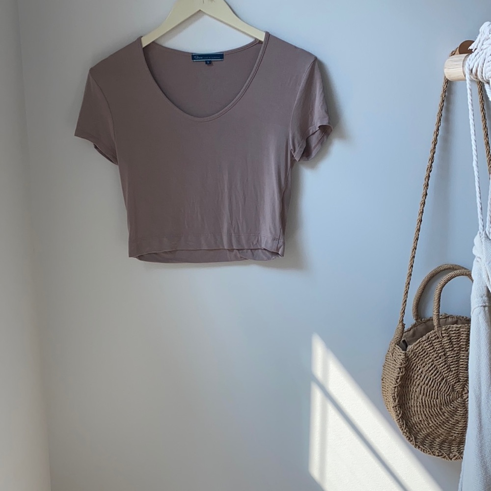 Shore crop top